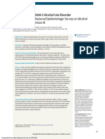 Epidemiology of DSM-5 Alcohol Use Disorder Results From The National Epidemiologic Survey On Alcohol and Related Conditions III