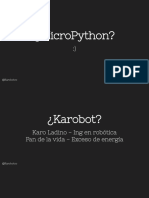 Introducción a MicroPython en 20 minutos