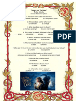 "Beauty and The Beast" Trailer Activity: TH TH