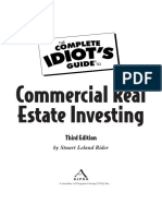 The Complete Idiot's Guide To Commercial Real Estate Investing, 3rd Edition