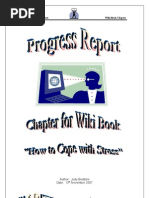 Download Progress Report Wiki Chapter by judytafe SN495404 doc pdf