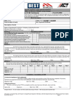 Health, Safety and Environment: Work at Height Permit (Grey Format) Cherrywood Construction of 180 Townhouses