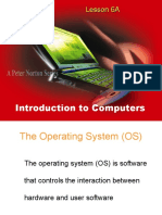 Introduction To Computers: Lesson 6A