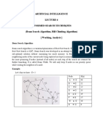 Artificial Intelligence Informed Search Techniques (Beam Search Algorithm, Hill Climbing Algorithm) (Working, Analysis)