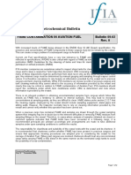 Petroleum and Petrochemical Bulletin: Fame Contamination in Aviation Fuel Bulletin 09-02 Rev. 0