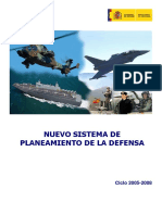 S12.3. Nuevo Sistema de Planeamiento de La Defensa de Espana (ESP)
