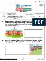 CLASS III MATHS AMAZING ASSIGNMENT 17