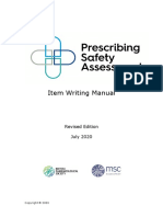 PSA Item Writing Manual