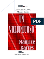 BARRES, Maurice - Un Voluptuoso