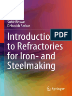 Introduction To Refractories For Iron - and Steelmaking by Subir Biswas
