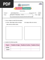 CLASS III MATHS ASSIGNMENT 17