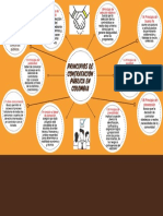 Mapa Mental-Principios de Contratacion Publica en Colombia