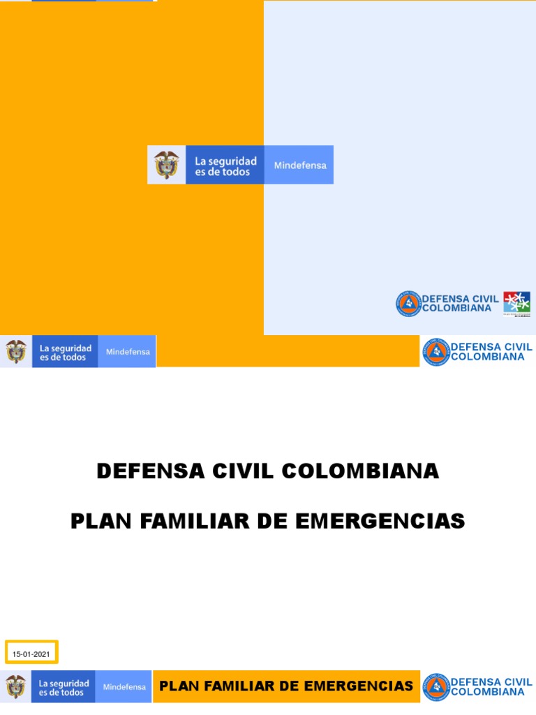 Plan Familiar de Emergencias | PDF | Defensa Civil | Bienestar