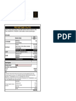 PRICE SHEET - BAND 1 (Floor P2-5) : Unit Number 2 BHK Grand Elements - Bands