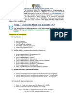 Primer Trabaj0 de Investigaci0n - Tecn0l0gia Xamarin y Cno.