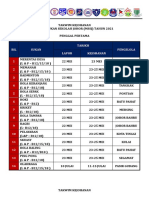 TAKWIM MSSJ 2021