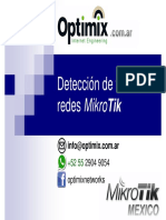 Optimix - Deteccion de Fallas en Redes Mikrotik