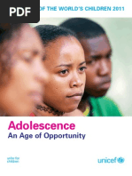 Download The State of the Worlds Children 2011 Adolescence  An Age of Opportunity  by UNICEF SN49542133 doc pdf