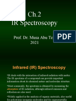 Infrared Spectroscopy - Ch2