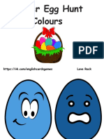 Easter Egg Hunt Colours
