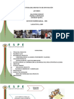 ESTRUCTURA DEL PROYECTO DE INNOVACIÓN