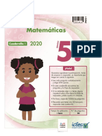 Cuadernillo Matematicas 5 1