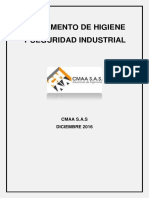 Reglamento de Higiene y Seguridad Indutrial Cmaa S