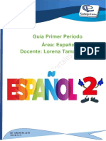 Guia Español 1er Periodo