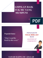 Penampilan MC Mumpuni