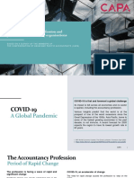 COVID-19 Impacts - Challenges Facing The Profession and Professional Accountancy Organisations