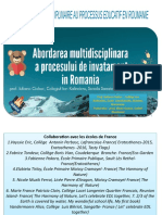 Approche Multidisciplinaire Au Processus Educatif en Roumanie PPT Iuliana Ciubuc