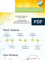 Pembuatan Dan Karakterisasi Nanopartikel Alfa-Mangostin Dengan Menggunakan Polimer Kitosan Dan Enkapsulasi Sodium Silikat