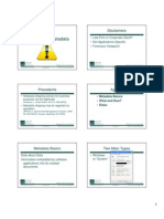 Metadata - Risks Webinar Handout