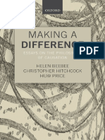 Helen Beebee, Christopher Hitchcock, Huw Price - Making A Difference - Essays On The Philosophy of Causation (2017, Oxford University Press)