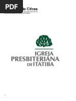 IPB Itatiba - Caderno de Cifras (até 2017)