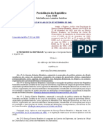 Lei 11.440 2006 - Do serviço exterior brasileiro