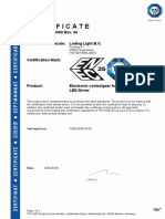 Certificate: No. U6 107849 0009 Rev. 00 Holder of Certificate: Leding Light B.V