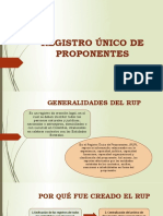 Registro Único de Proponentes