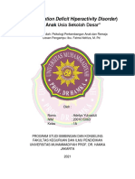 UAS - Adetya Yulyastuti - 2001015063 - ADHD (Attention Deficit and Hiperactive Disorder) Pada Anak Usia Sekolah Dasar