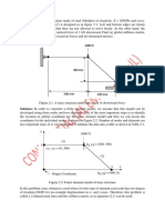 Example 2.1: A Truss Structure Made of Steel (Modulus of Elasticity, E 200gpa and Cross