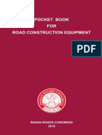 IRC Pocket Book For Road Construction Equipment 2018