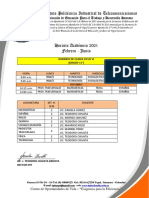 Horario Academico 1-2021