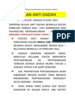 Hebahan Bulan Anti Dadah Tahap 1