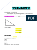 Rangkuman Teorema Phytagoras