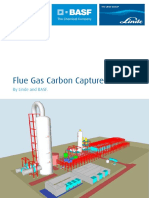Flue Gas Carbon Capture Plants.: by Linde and BASF