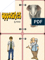 Opposites PPT Flashcards Picture Dictionaries 74328