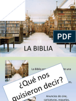 Definicion de La Biblia