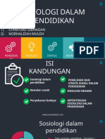 Sosiologi Dalam Pendidikan (Pembentangan)