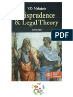 Jurisprudence and Legal Theory by Dr. V.d.mahajan