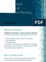 HRP Macro Level Planning